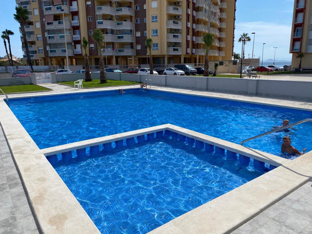 La Manga Principe Relax Ferienwohnung Am Strand Mit Exklusiver Ausstattung 로스 나레호스 외부 사진